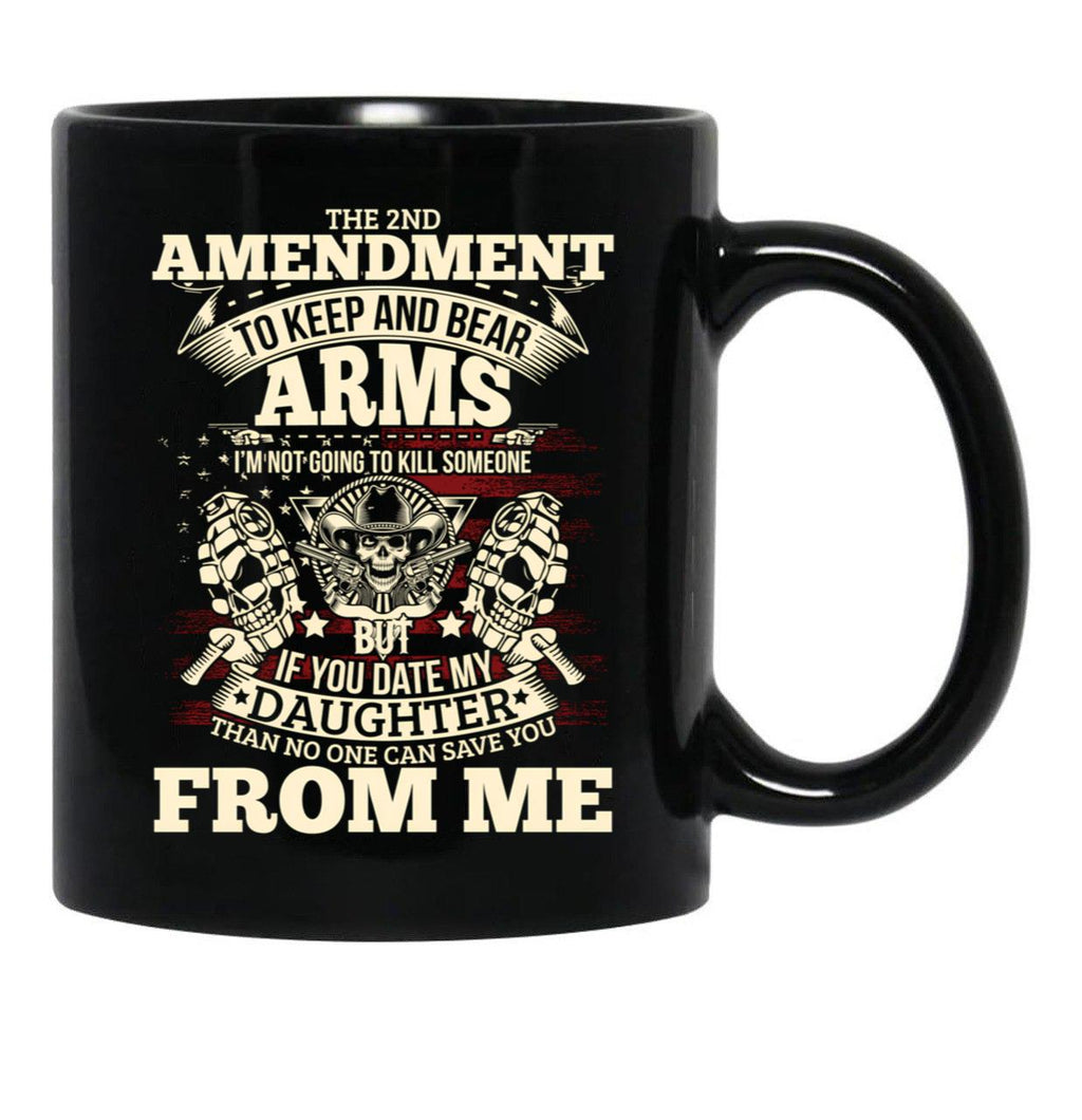 2Nd Amendment Black Coffee Mug - Black
