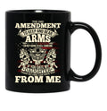 2Nd Amendment Black Coffee Mug - Black