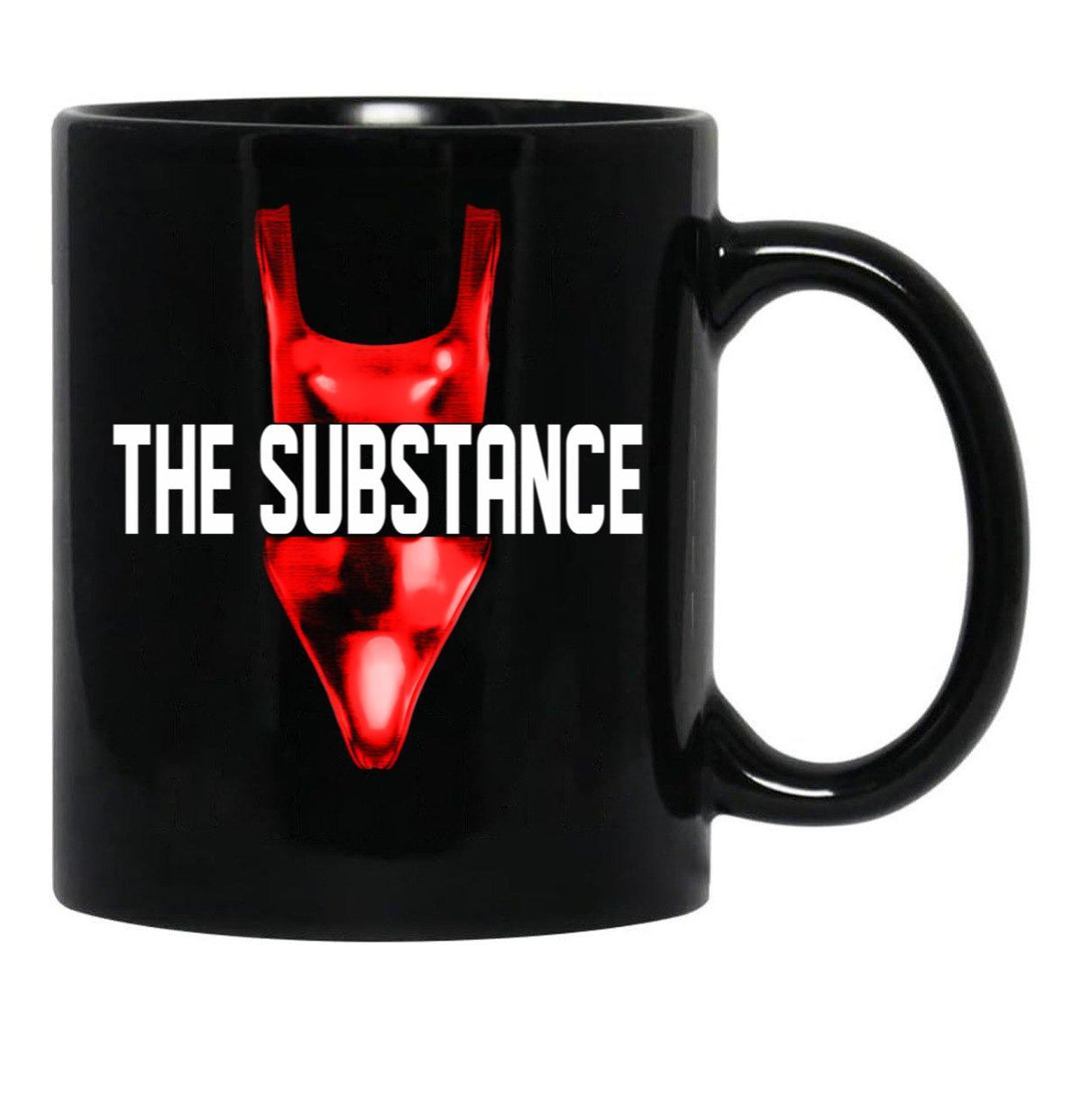 The Substance (2024) Black Coffee Mug, Gift Coffee Mug - Black