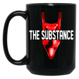 The Substance (2024) Black Coffee Mug, Gift Coffee Mug