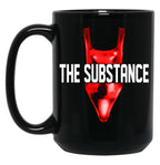 The Substance (2024) Black Coffee Mug, Gift Coffee Mug