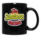 The Substance Vivid Dystopia Black Coffee Mug, Gift Coffee Mug - Black