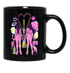 The Substance Fan Art Black Coffee Mug, Gift Coffee Mug - Black