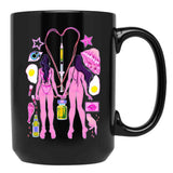 The Substance Fan Art Black Coffee Mug, Gift Coffee Mug