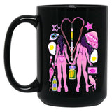 The Substance Fan Art Black Coffee Mug, Gift Coffee Mug