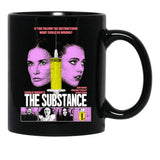 The Substance Movie Black Coffee Mug, Gift Coffee Mug Style 3 - Black