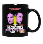 The Substance Movie Black Coffee Mug, Gift Coffee Mug Style 3 - Black