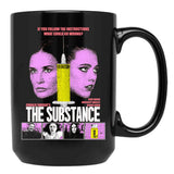 The Substance Movie Black Coffee Mug, Gift Coffee Mug Style 3