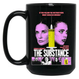 The Substance Movie Black Coffee Mug, Gift Coffee Mug Style 3