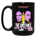 The Substance Movie Black Coffee Mug, Gift Coffee Mug Style 3