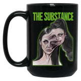 The Substance Art Black Coffee Mug, Gift Coffee Mug