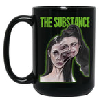 The Substance Art Black Coffee Mug, Gift Coffee Mug