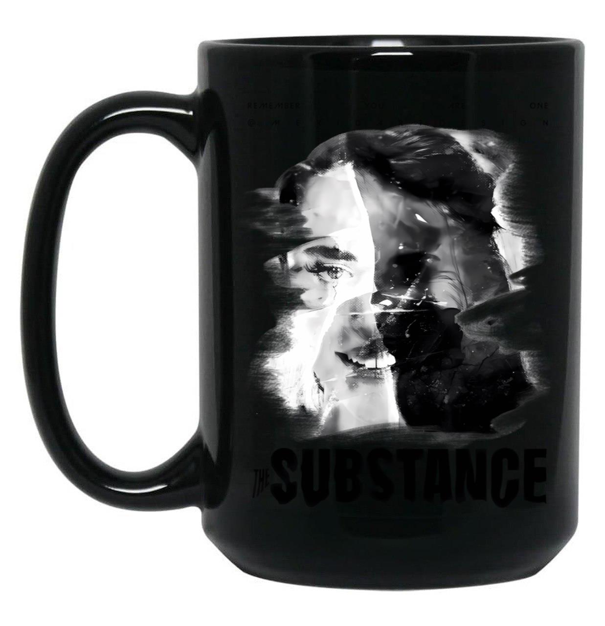 The Substance Movie Black Coffee Mug, Gift Coffee Mug Style 4