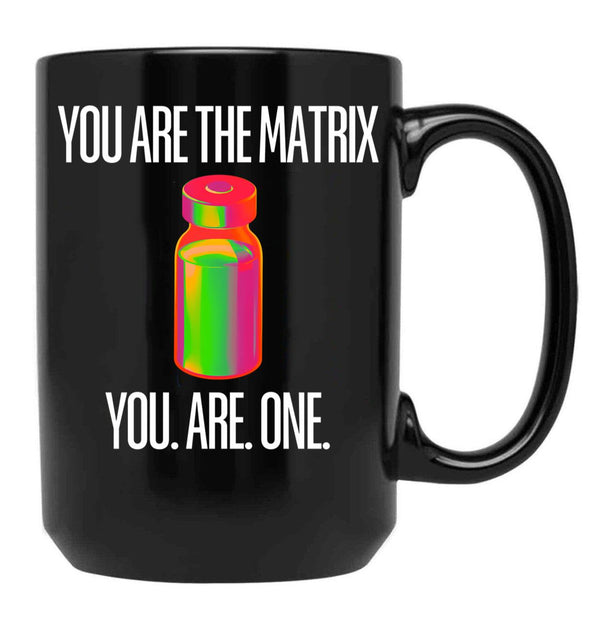 You Are One Black Coffee Mug, Gift Coffee Mug