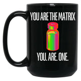 You Are One Black Coffee Mug, Gift Coffee Mug