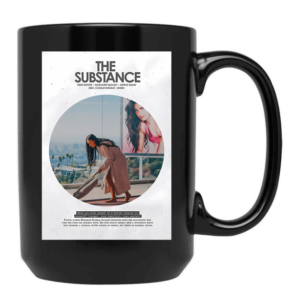 The Substance Black Coffee Mug, Gift Coffee Mug Style 6