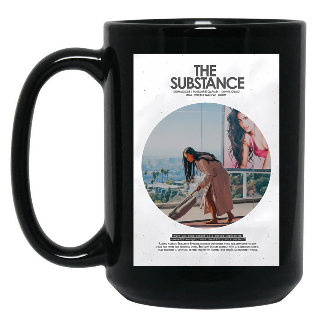 The Substance Black Coffee Mug, Gift Coffee Mug Style 6