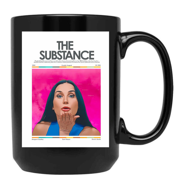 The Substance Black Coffee Mug, Gift Coffee Mug Style 7