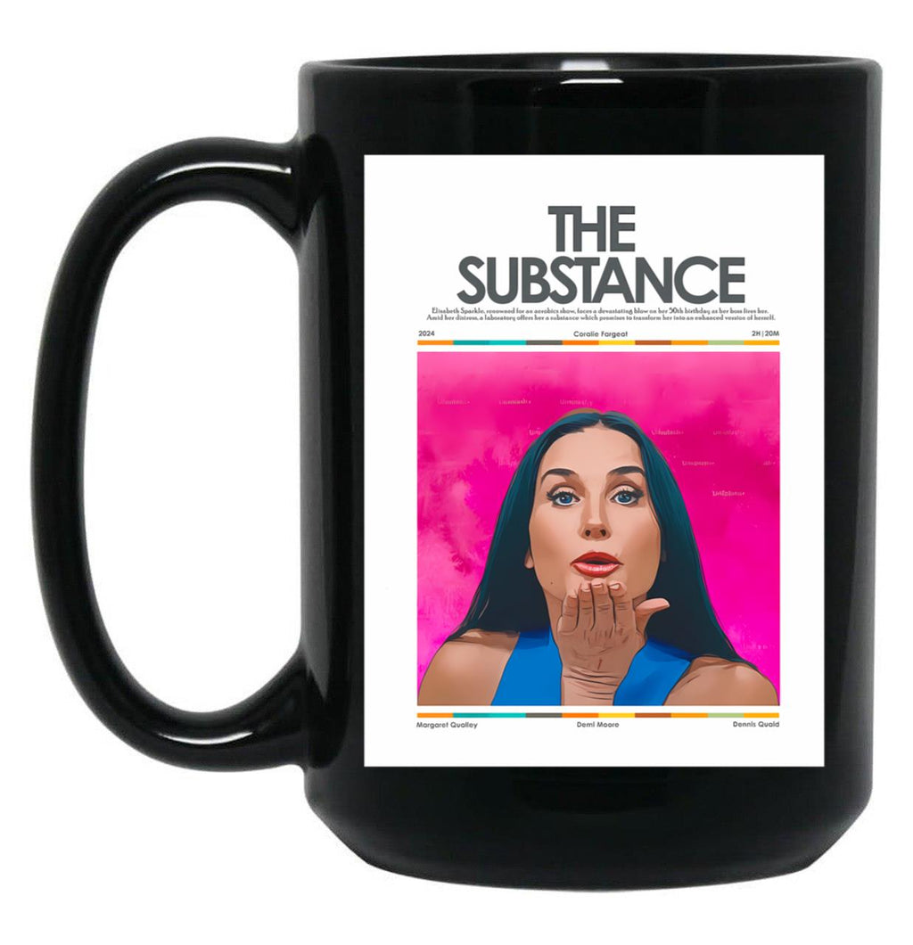The Substance Black Coffee Mug, Gift Coffee Mug Style 7