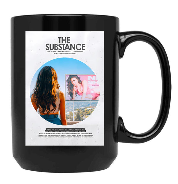 The Substance Black Coffee Mug, Gift Coffee Mug Style 8