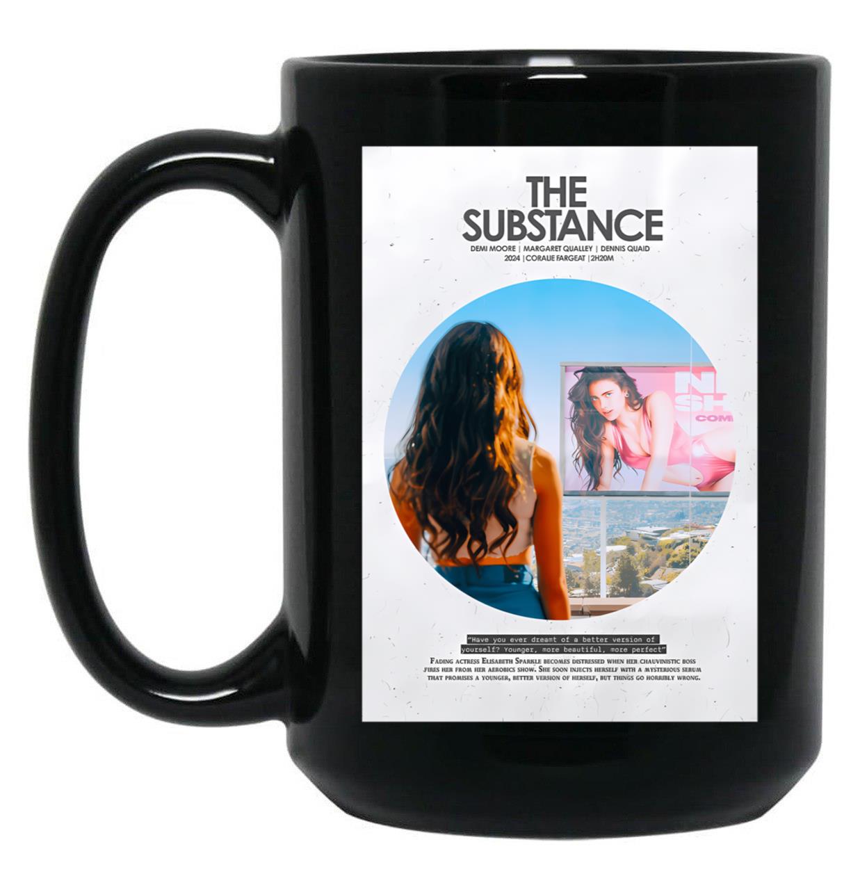 The Substance Black Coffee Mug, Gift Coffee Mug Style 8