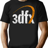 3Dfx Faded T-Shirt for Men & Women, T-Shirts Graphic Tee - Black