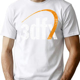 3Dfx Faded T-Shirt for Men & Women, T-Shirts Graphic Tee - White