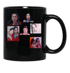 4 The Substance Sticker Pack Black Coffee Mug, Gift Coffee Mug - Black