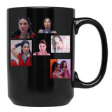 4 The Substance Sticker Pack Black Coffee Mug, Gift Coffee Mug
