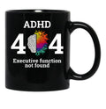 404 Error Code Executive Function Not Found Black Coffee Mug, Gift Coffee Mug - Black