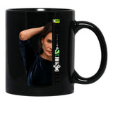 The Substance Demi Moore Horror Movie Black Coffee Mug, Gift Coffee Mug - Black