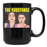 The Substance Movie Black Coffee Mug, Gift Coffee Mug Style 5