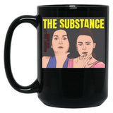 The Substance Movie Black Coffee Mug, Gift Coffee Mug Style 5