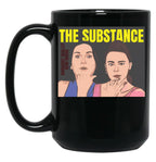 The Substance Movie Black Coffee Mug, Gift Coffee Mug Style 5
