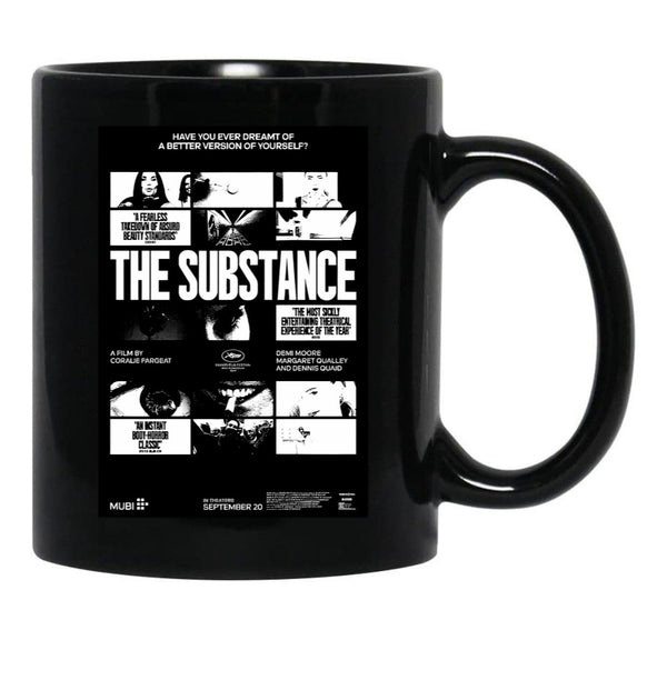 The Substance Black Coffee Mug, Gift Coffee Mug Style 9 - Black