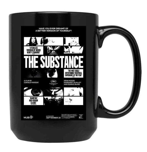 The Substance Black Coffee Mug, Gift Coffee Mug Style 9
