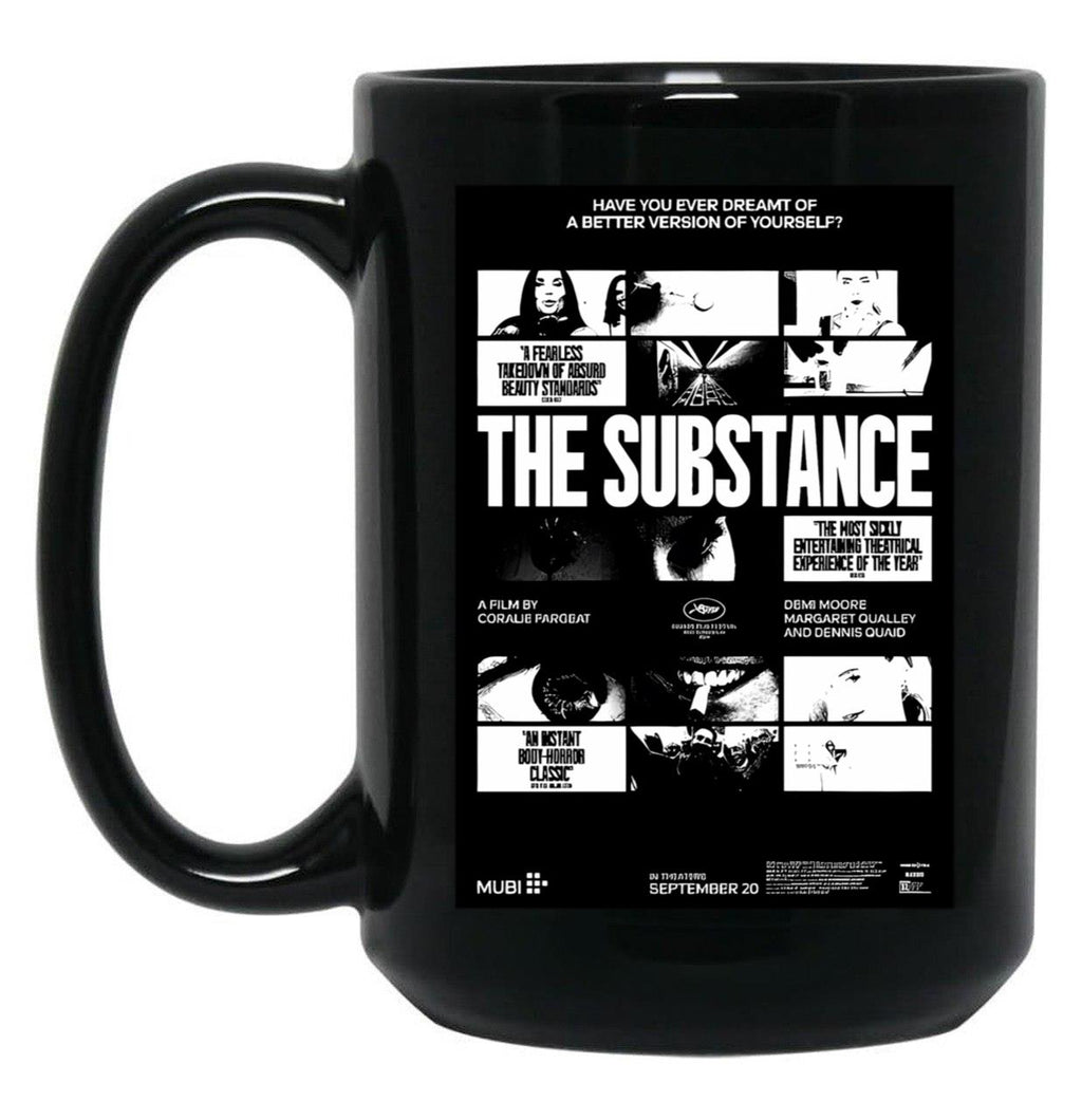 The Substance Black Coffee Mug, Gift Coffee Mug Style 9