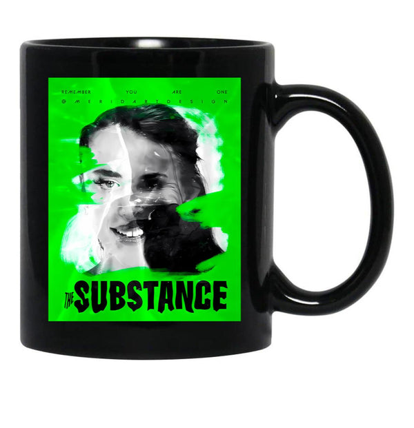 The Substance Black Coffee Mug, Gift Coffee Mug Style 10 - Black