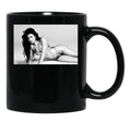 Sexy Margaret Qualley Black Coffee Mug, Gift Coffee Mug - Black