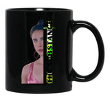 The Substance Demi Horror Movie Black Coffee Mug, Gift Coffee Mug - Black