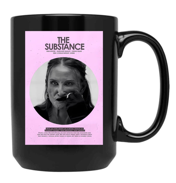 The Substance Black Coffee Mug, Gift Coffee Mug Style 12