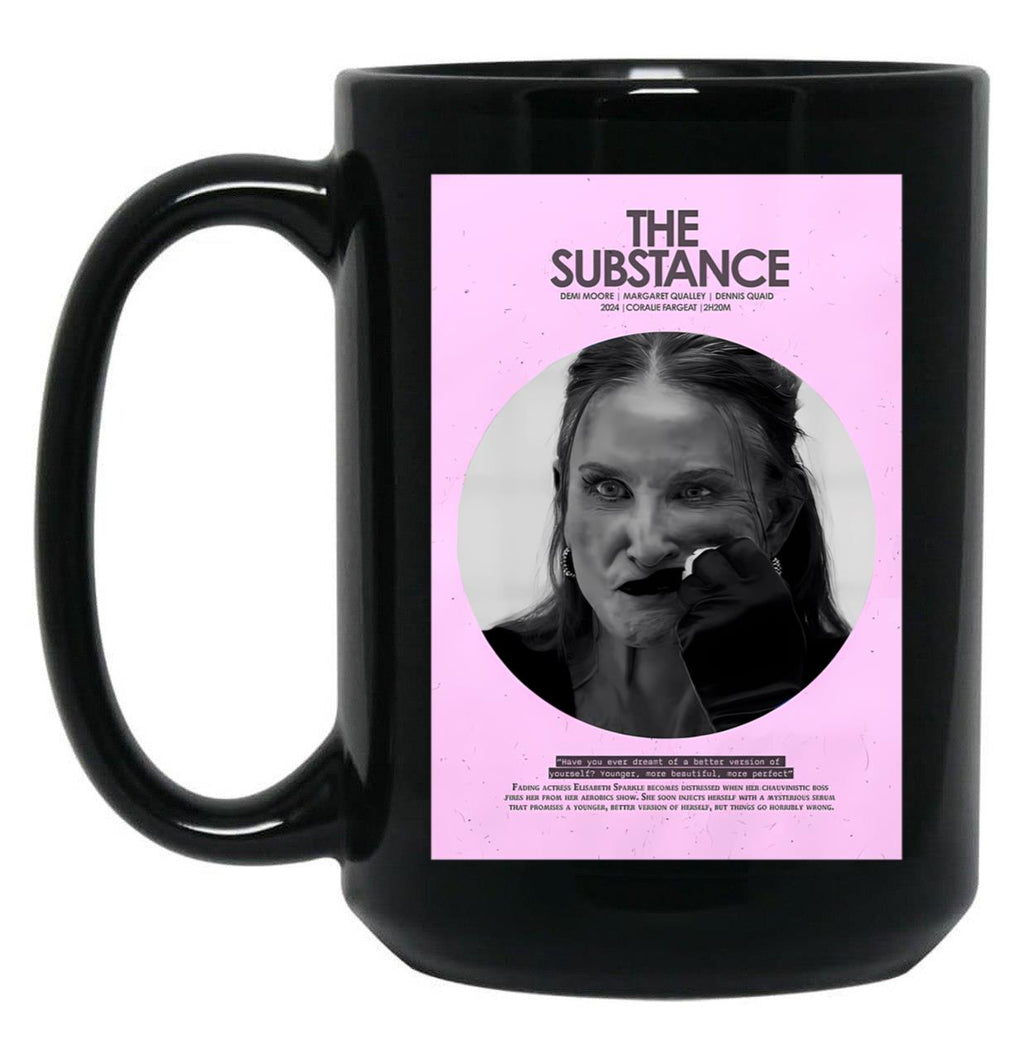 The Substance Black Coffee Mug, Gift Coffee Mug Style 12