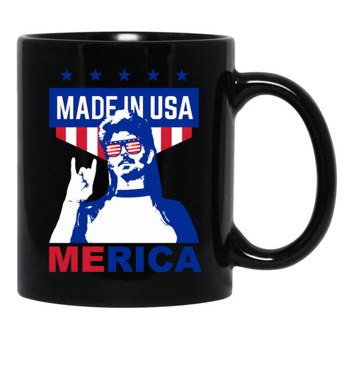 4Th Of July Joe Dirt (1) Black Coffee Mug - Black