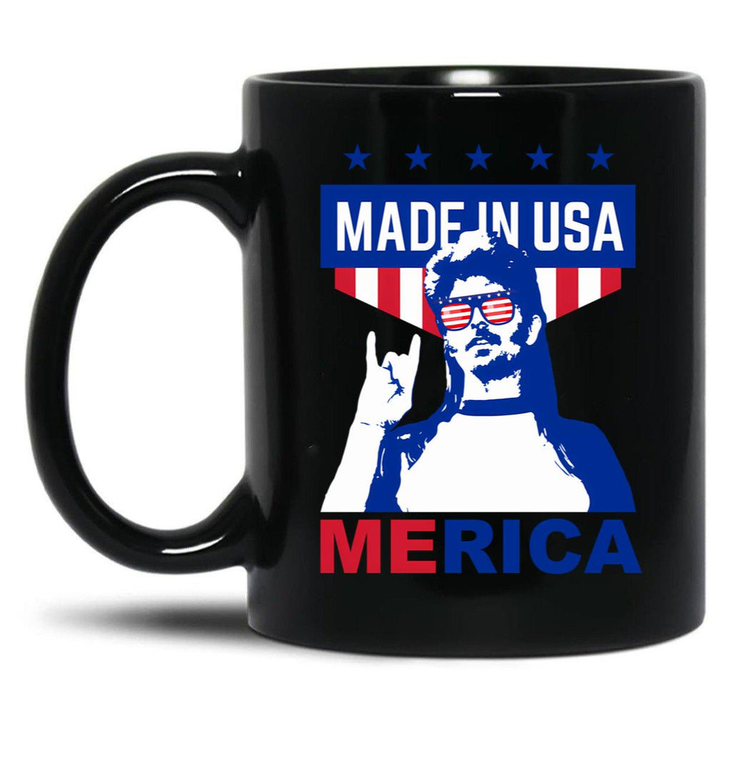 4Th Of July Joe Dirt (1) Black Coffee Mug