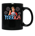 4Th Of July Joe Dirt Black Coffee Mug - Black