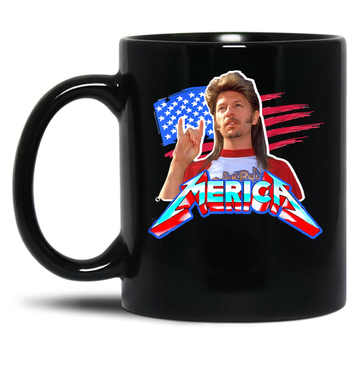 4Th Of July Merica Funny Vintage Name Joe Lover Family Black Coffee Mug
