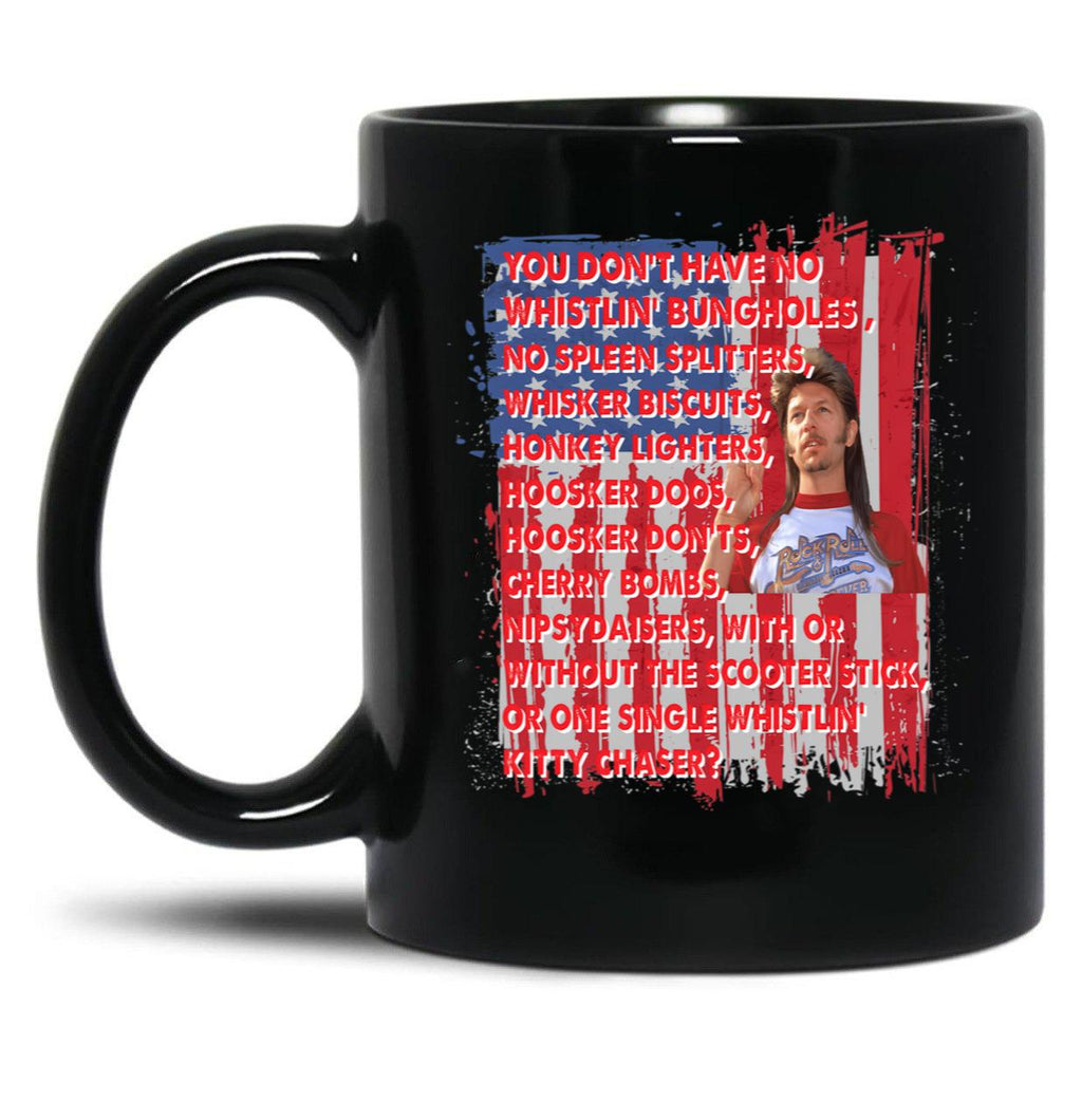 4Th Of July Merica Funny With Vintage Name Joe Lover Family Relaxed Fit Black Coffee Mug