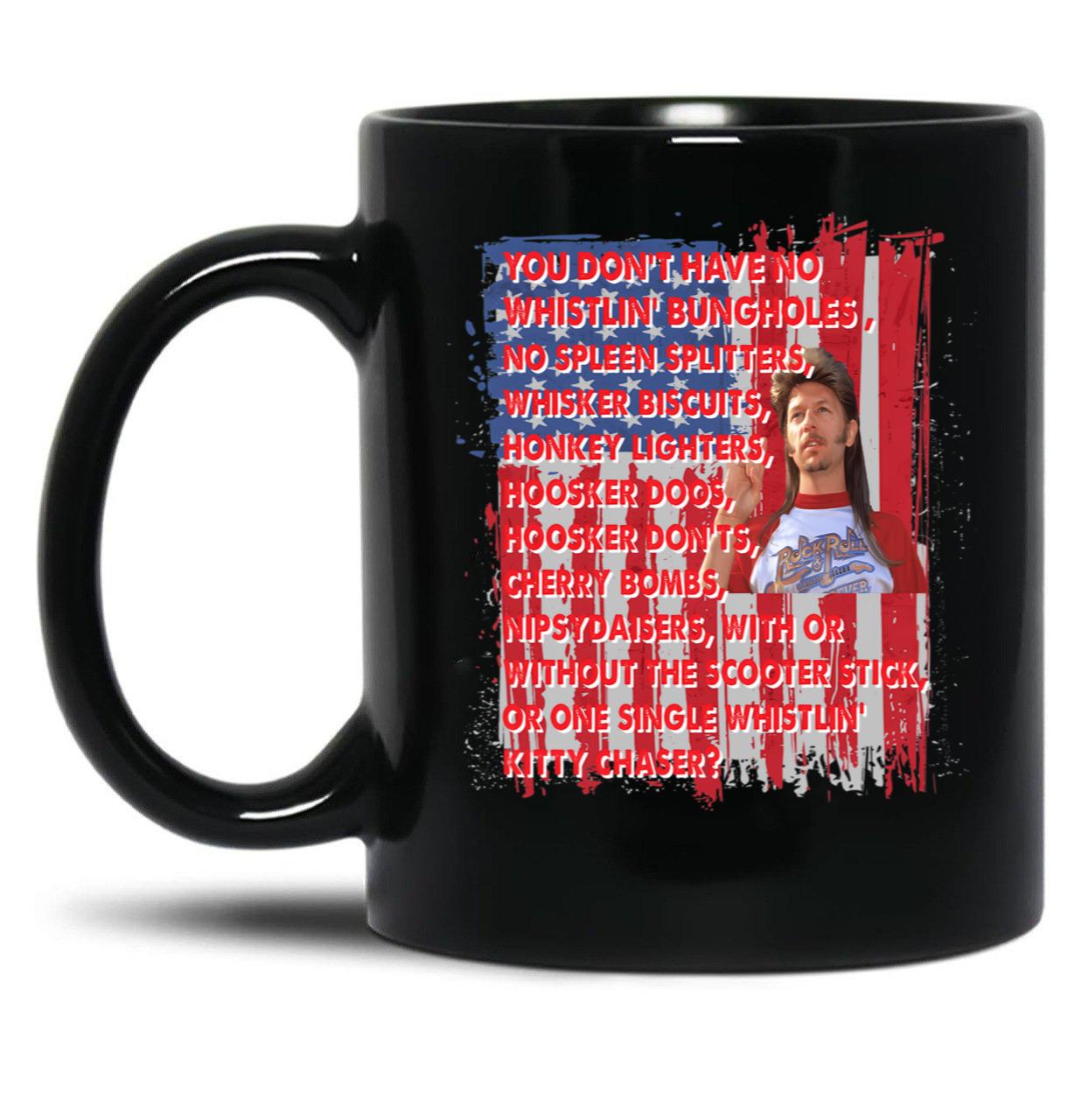 4Th Of July Merica Funny With Vintage Name Joe Lover Family Relaxed Fit Black Coffee Mug