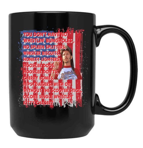 4Th Of July Merica Funny With Vintage Name Joe Lover Family Relaxed Fit Black Coffee Mug - Black