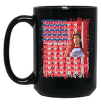 4Th Of July Merica Funny With Vintage Name Joe Lover Family Relaxed Fit Black Coffee Mug